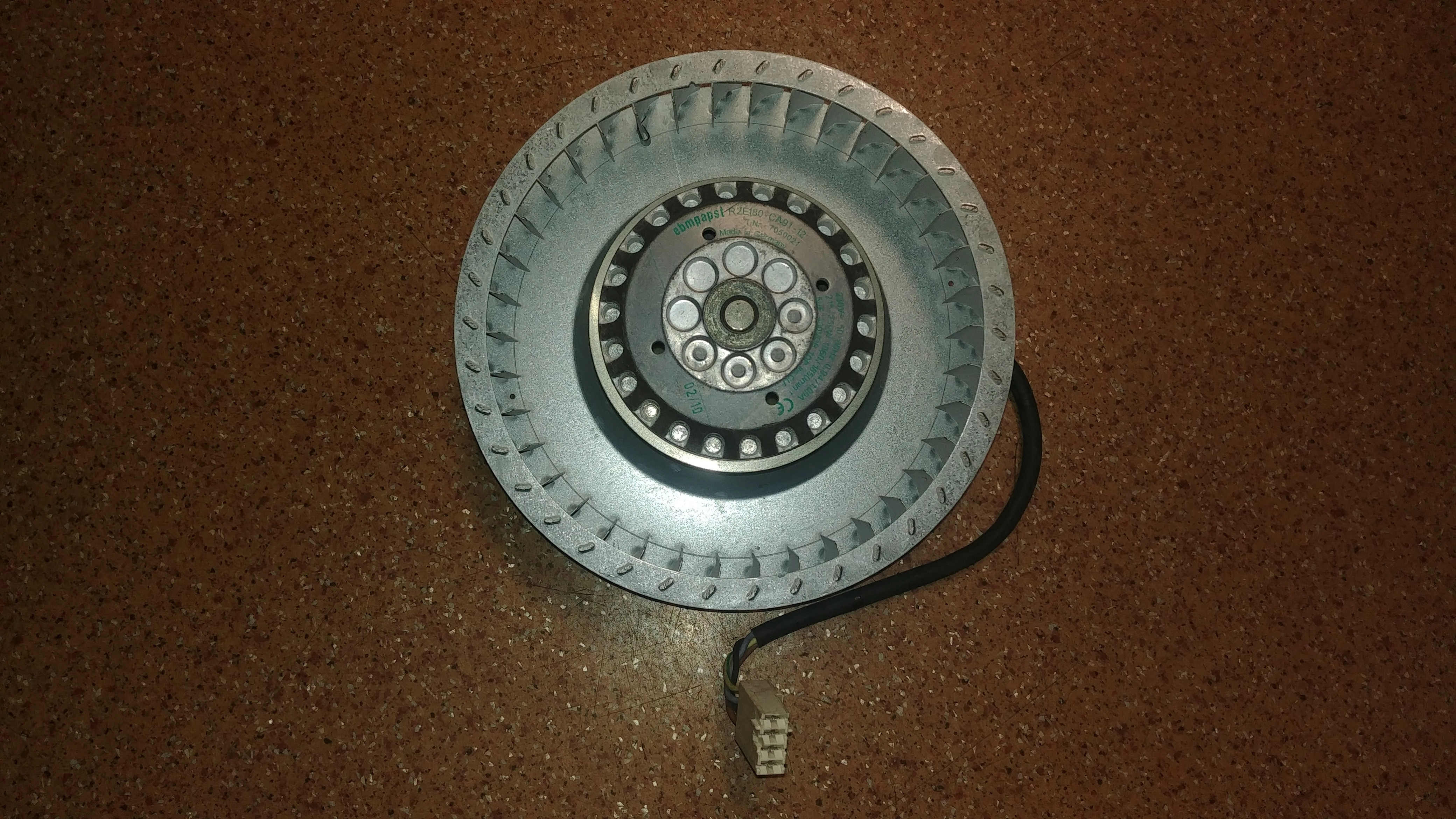 R2E180-CA91-12  wentylator z suszarki miele