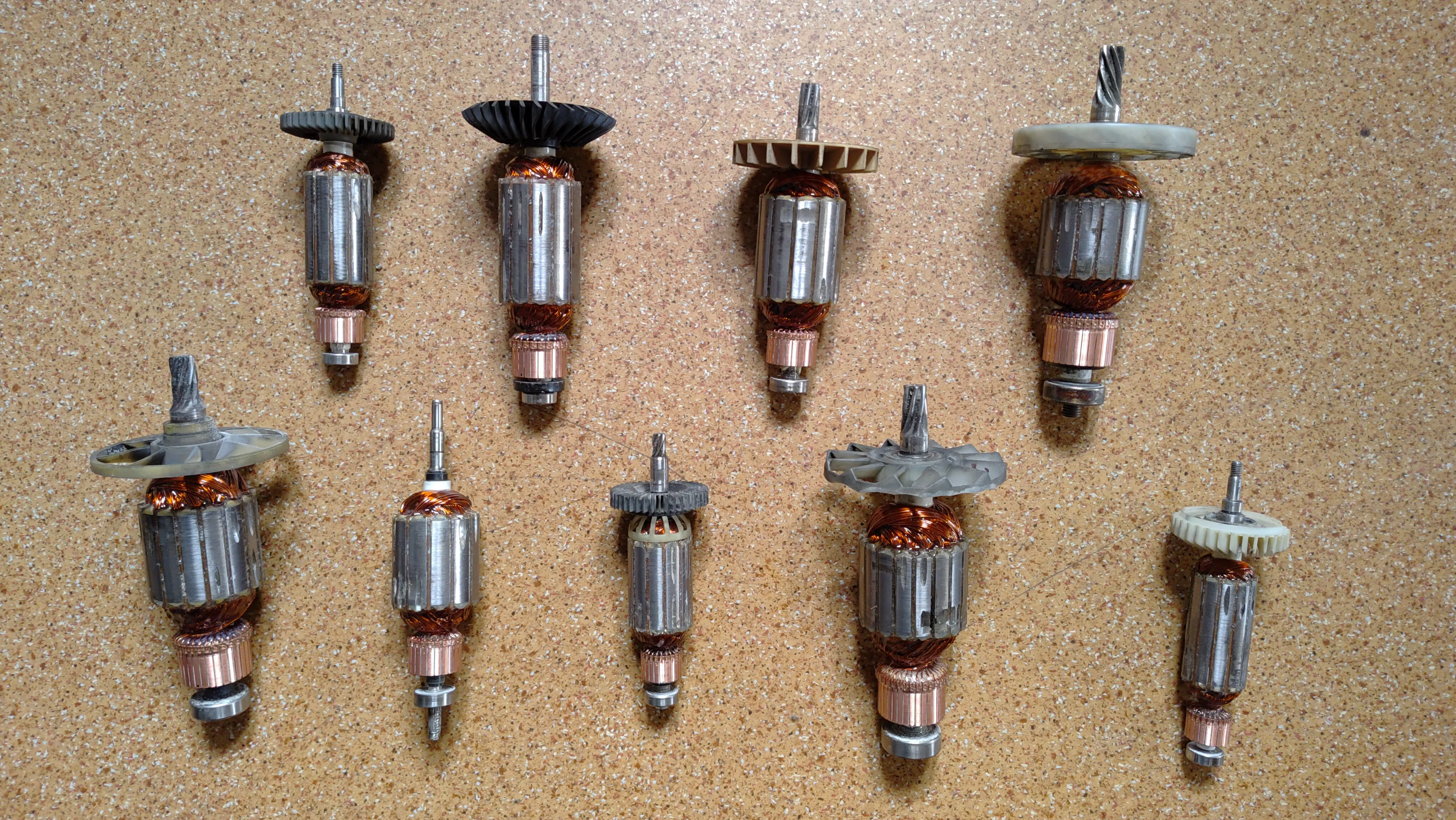 Wirniki do elektronarzędzi regenerowane w firmie El-wir